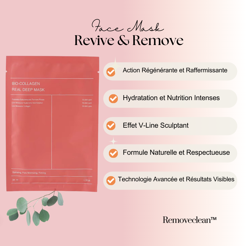 Removeclean™ - Masque profond au collagène