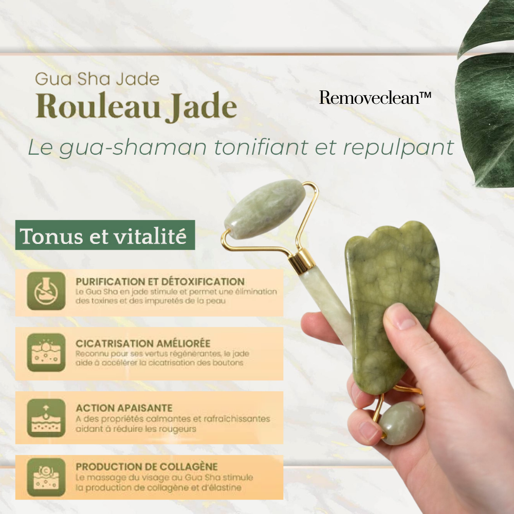 Removeclean™ - Rouleau & Planche Guasha