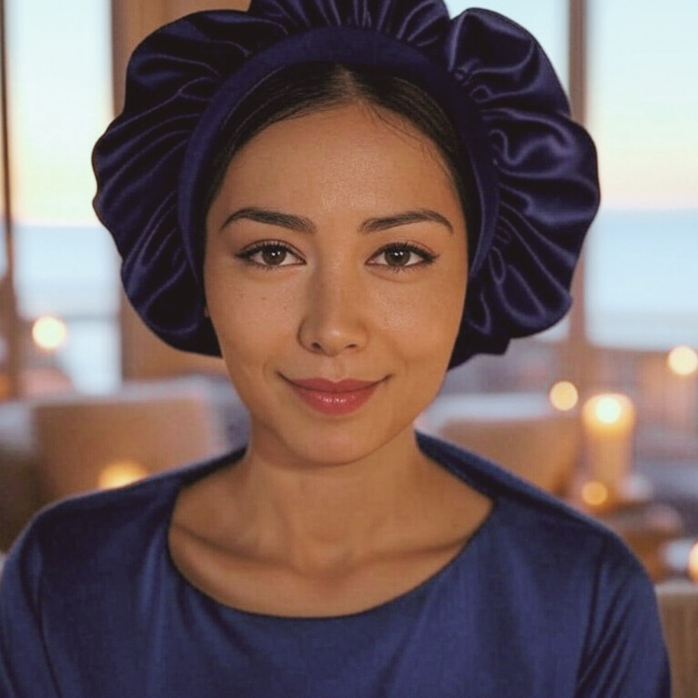 Removeclean™ - Bonnet de nuit en soie