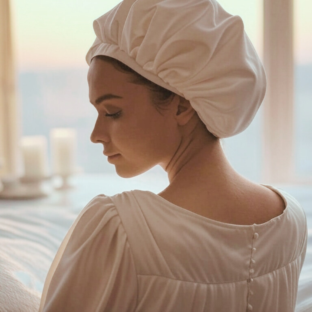 Removeclean™ - Bonnet de nuit en soie