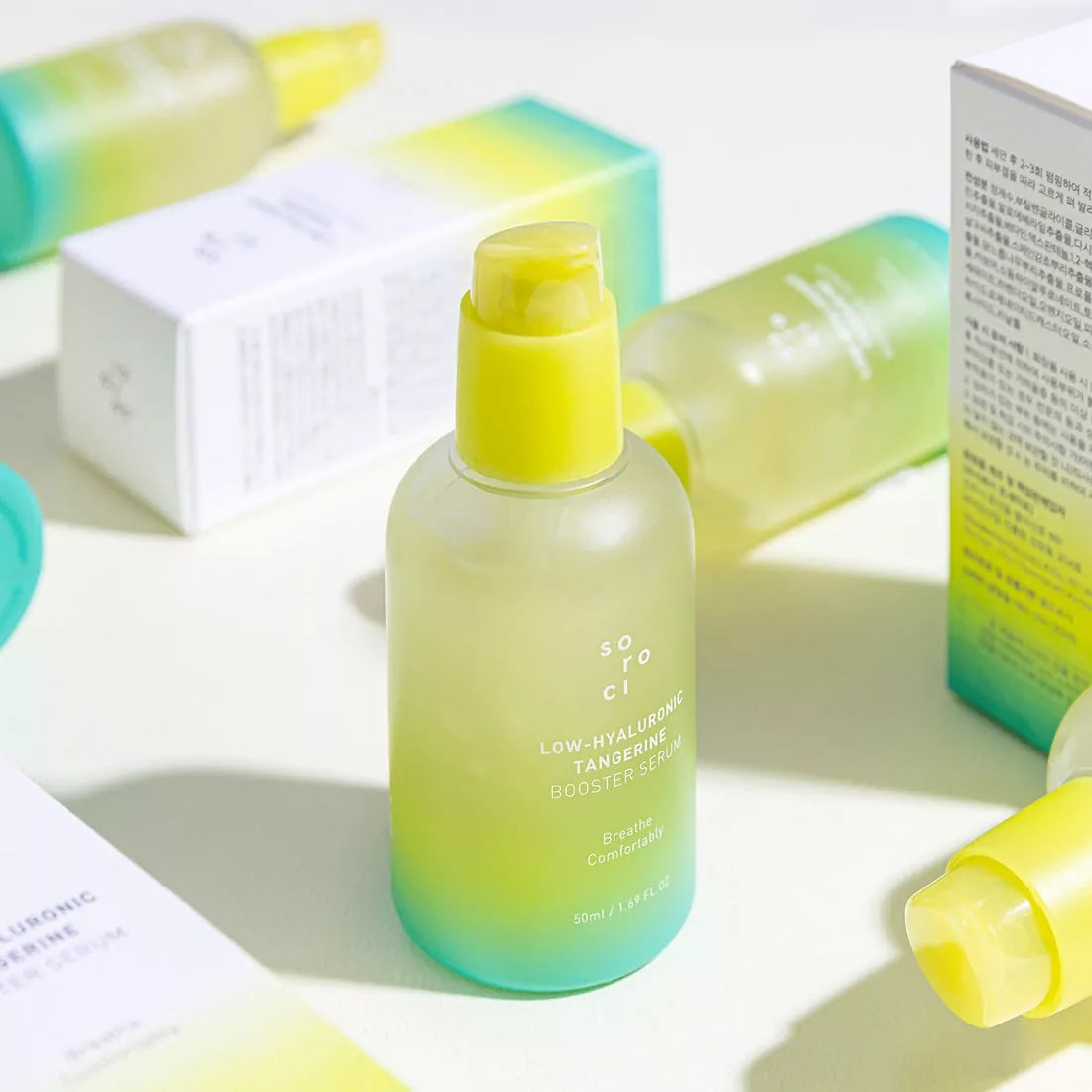 Soroci – Low Hyaluronic Tangerine Booster Serum - 50 ml